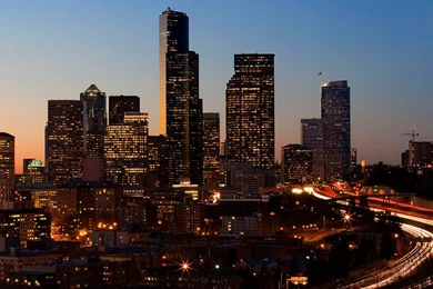 HDTV Widescreen City Night Scene Wallpapers 1366x768 NO.9 Desktop ...