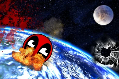 Epic Deadpool Face Being Epic Wallpapers By Ladyevel On DeviantArt
