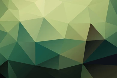 Green Polygons Cool Wallpapers   WideWallpaper.info