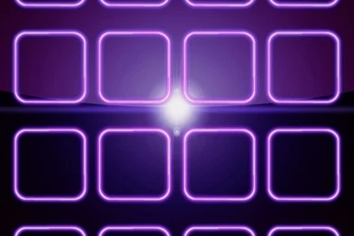 Purple Neon Frames The iPhone Wallpapers