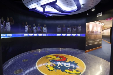 University Of Kansas Athletics   Kansas Men's Hoops Locker Room ...