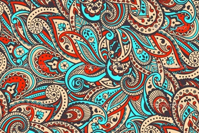 Paisley Design Backgrounds Wallpapers   Blue Wallpaper Backgrounds ...