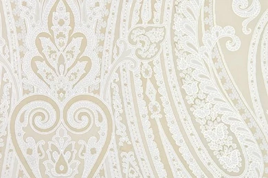 Mulberry Paisley Wallpapers Ivory