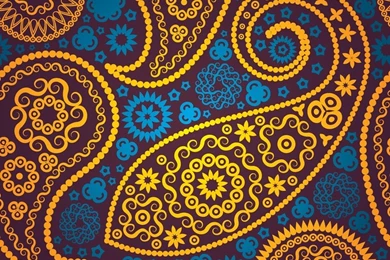 Paisley Design Backgrounds Wallpapers   Blue Wallpaper Backgrounds ...