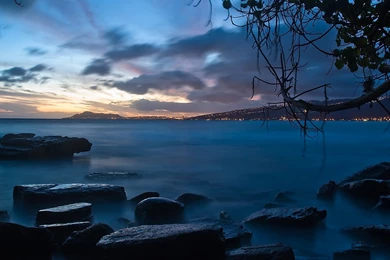 Beach At Night Wallpapers For Android