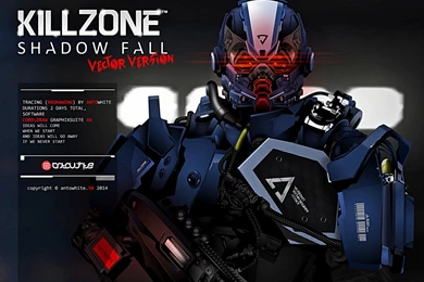 Redrawing/trace My Killzone Wallpapers By Antowhite On DeviantArt