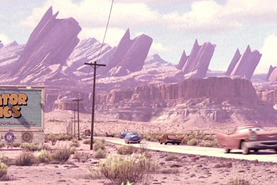 The “Car ification” Of Scenery In The “Cars” Franchise. – Pixar ...