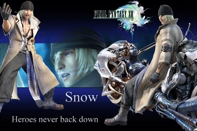 Final Fantasy, Ffxiii, Wallpaper, Snowwp, Snow (