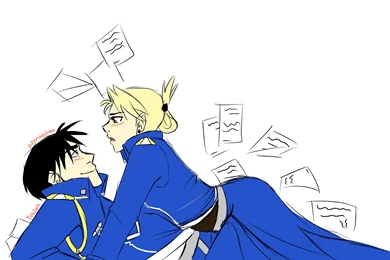 Roy Mustang And Riza Hawkeye   ROY/RIZA= ROYAI Wallpapers (36879231 ...