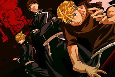 Roy Mustang And Riza Hawkeye (with Jean Havoc)   ROY/RIZA= ROYAI ...