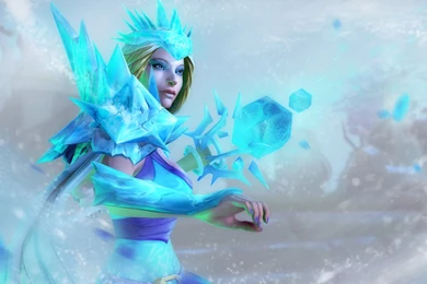 Crystal Maiden Wallpapers