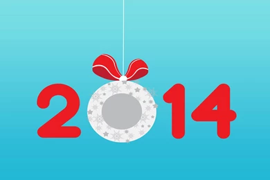 Cute 2014 New Year Wallpapers
