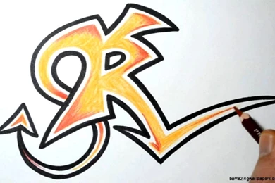 The Word Wild In Graffiti