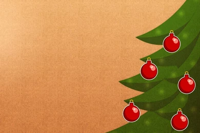 Vintage Christmas Tree HD Desktop Wallpapers : Widescreen : High ...