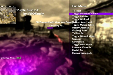 W@W / PS3 ] Purple Kush V4 Menu