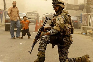 American Soldier In Iraq   (