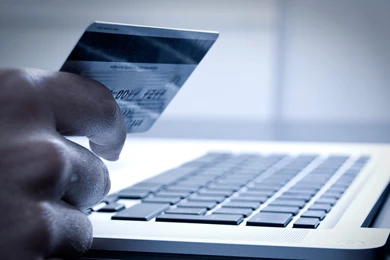 Download Wallpapers 2560x1440 Hand, Card, Money, Online, Purchase ...