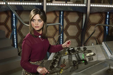Beautiful Jenna Coleman Doctor Who Wallpapers