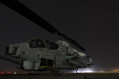 Download Wallpapers 1920x1080 Ah 1 Cobra, Helicopter, Sky, Night ...