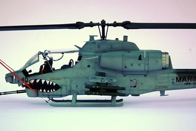 AH 1W SUPER COBRA Attack Helicopter Military Weapon Aircraft (23 ...