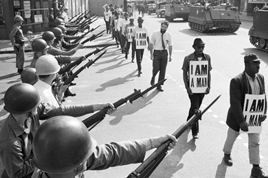 AMERICAN CITIES IN THE 60 S WALLPAPER   (