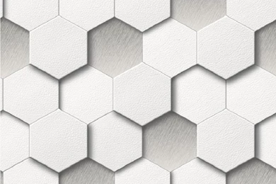 New Luxury Muriva Kinetic Honeycomb Hexagon Faux Leather Geometric ...