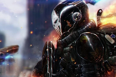 Spartan Fantasy Art Army Of Two Halo Reach Battlefield Bad Company ...