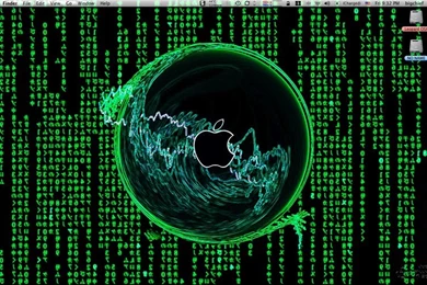 Green Matrix Apple Desktop Laptop Wallpapers