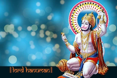 1366x768 Lord Hanuman