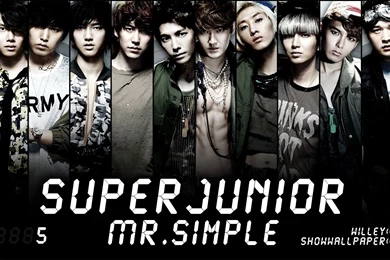 Mr. Simple De Super Junior Wallpapers