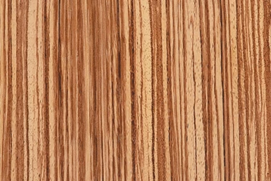 Exotic Zebra Wood Veneer Wall Covering. Wallpapers Perfect For A ...