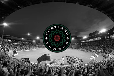 My New Portland Thorns Wallpaper! : Portland