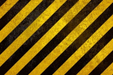 Yellow Hazard Stripes Texture