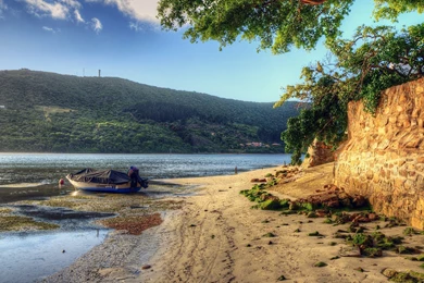 Beaches Wallpapers Africa South Knysna Beach Wallpapers » WallDevil ...