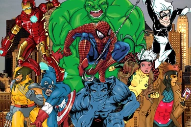 Marvel Heroes By Yukioe On DeviantArt