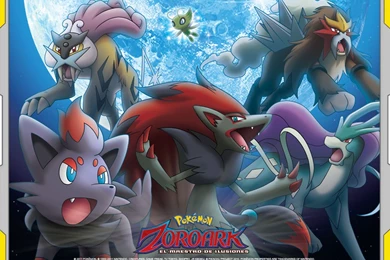 Zoroark And The Legendary Dogs   Legendary Pokemon Wallpapers ...