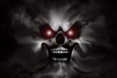 Wallpapers Skullls Haunted Skull The Free 1024x768