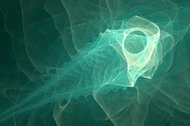 Fractal Green Smoke Wallpapers