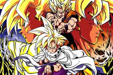 Image   Goku And Gohan Wallpaper.jpeg   Dragon Ball Wiki   Wikia