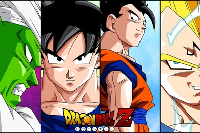 DBZ   Piccolo, Goku, Gohan, Vegeta   Wallpapers By ShimoMT On ...