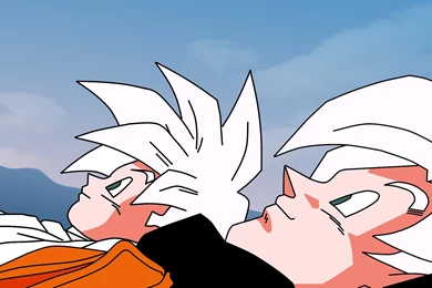 Goku Und Gohan Chillen By PhysXPSP On DeviantArt