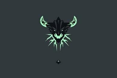 Simplistic Simple Backgrounds Dota 2 Outworld Devourer Wallpapers ...