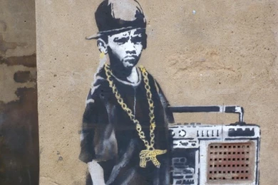 Graffiti Paint Stencil Banksy Artwork 2448x3264 Wallpapers High ...