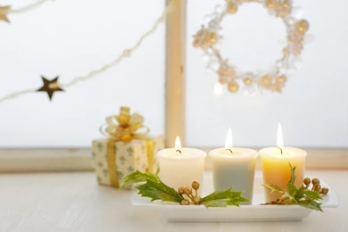 Excellent Christmas Candle Decorations Decorations Artistry ...