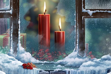 Christmas Candles HD Wallpapers 11 － Holiday Wallpapers   Free ...