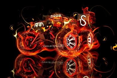 Traxxas Summit Monster Truck Fire Car 2013 HD Wallpapers By Tony ...