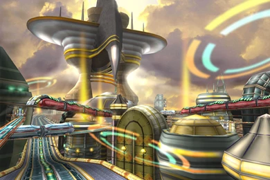 Image   Sonic Riders Zero Gravity Stage 1 Background.jpg   Sonic ...