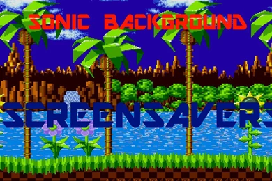 Sonic Backgrounds Screensaver Test   YouTube