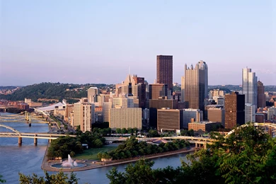 Pittsburgh As Seen From Duquesne Heights Pennsylvania Wallpapers