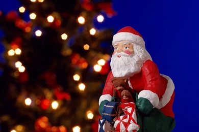 IRBOB SEVENFOLD: Santa Claus Ornaments Wallpapers